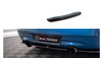 Splitter Infiniti G37 Tył Środkowy Gloss Black