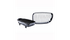 Grill BMW 1 E81 E82 E87 E88 Facelift Single Line Matt Black