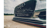 Splitter Racing Audi A6 C7 S-Line Gloss Black Front