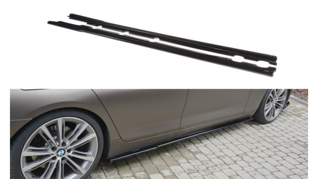 Diffuser BMW 6 F06 Side Skirts Gloss Black