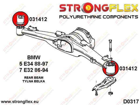 Full suspension bush kit, 036173B