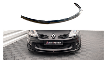 FRONT SPLITTER RENAULT CLIO III RS Gloss Black