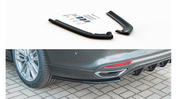 Splitter Ford Mondeo V Facelift Rear Side Gloss Black