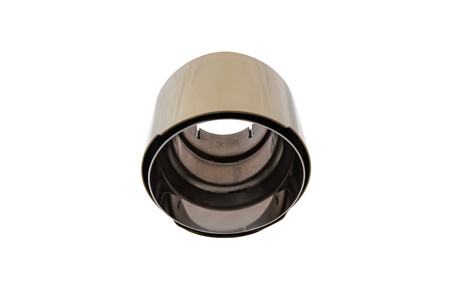 Exhaust Tip 114mm enter 67mm Gold Silver
