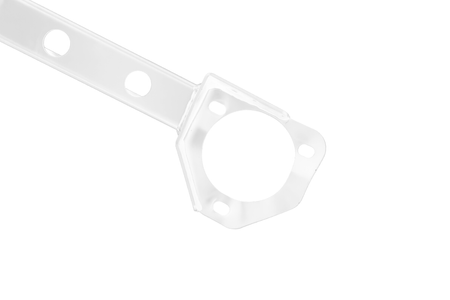Front upper strut bar BMW 3 E36 6-cyl RPO White