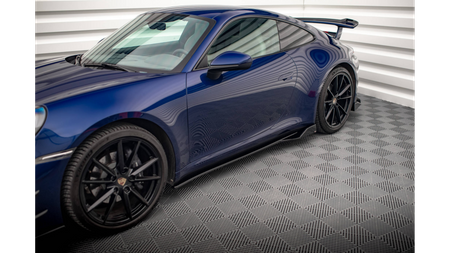 Dokładka Porsche 911 Carrera Aero Carrera GTS 992 Progi v.2 Gloss Black