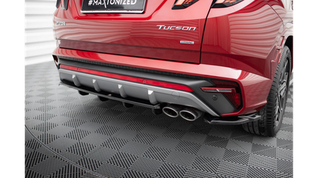 Splitter Hyundai Tucson N-Line IV Tył Środkowy z Dyfuzorem