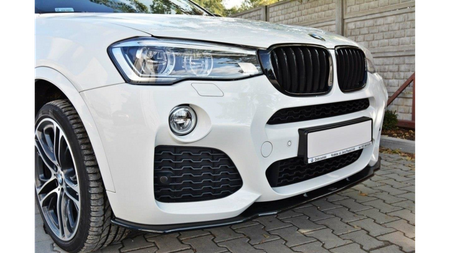 Splitter BMW X4 G02 M-Pack przód Gloss Black