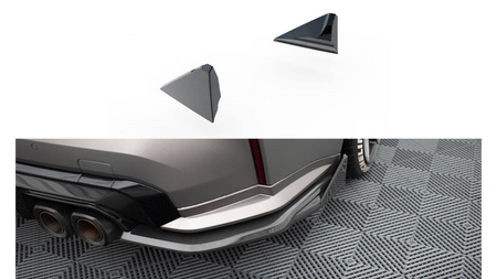 Flapsy BMW 4 G82 M-Pack Tylne Carbon