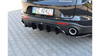 Diffuser Alfa Romeo Stelvio Rear Valance Gloss Black