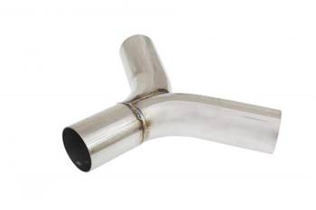 Exhaust tee 120st 63/76mm 304SS
