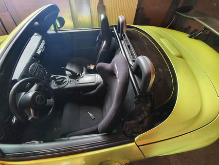 Harness Bar Mazda MX5 NC White