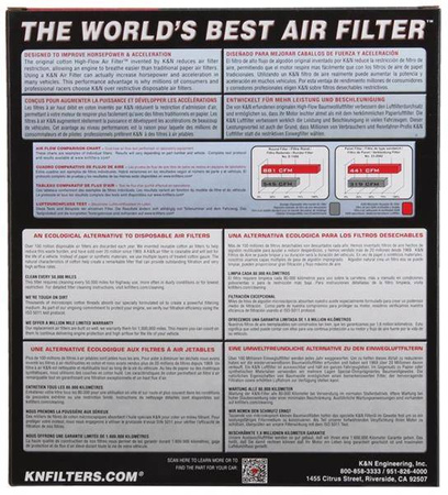 K&N Panel Filter 33-2971