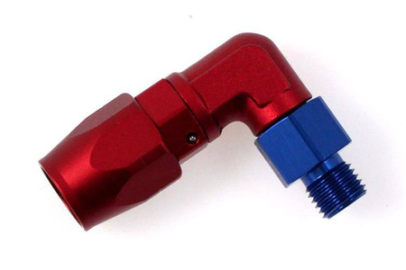 Swivel Fitting 90deg AN10-1-1/16-12NPT (AN12) cutter forged