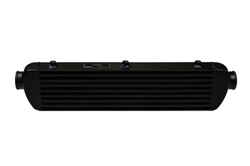 Intercooler TurboWorks 550x140x65 wejście 2,25" Bar and Plate Czarny