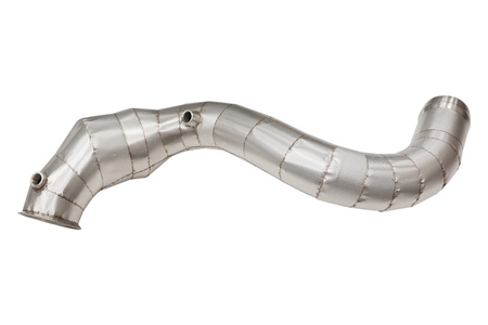 Downpipe Mercedes Benz GLC63 M177 18+ CAT 200 + Heat Shield