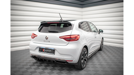 Splitter Renault Clio V Tył Środkowy z Dyfuzorem Gloss Black