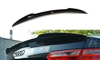Spoiler Cap Audi S5 / A5 / A5 S-Line 8T / 8T FL Coupe - Gloss Black