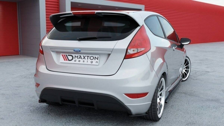 Splitter Ford Fiesta MK7 ST Stline Zetec S Tył Boczne Gloss Black