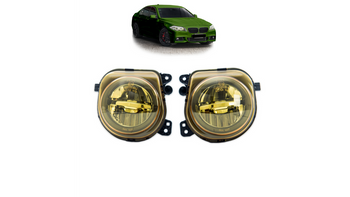 Halogeny BMW 5 F10 F11 Facelift Yellow