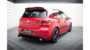 Splitter Volkswagen Golf VI GTI Tył Boczne Racing Durability Black-Red