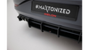 Diffuser Volkswagen Polo GTI Mk6 Facelift Rear Street Pro Red