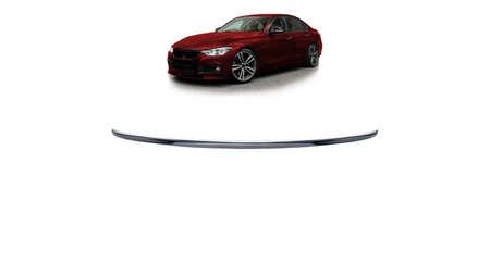 Spoiler BMW 3 F30 Lip Gloss Black