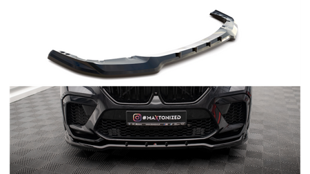 Splitter BMW X6 F86 M-Pack Front v.1 Gloss Black