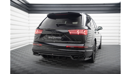 Przedłużenie Spoilera Audi Q7 4M S-Line Gloss Black