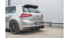 Diffuser Volkswagen Golf 7 GTI Rear Racing Durability v.1 Black-Red