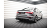 Diffuser Audi A3 8Y S-Line Rear Valance + Exhaust Ends Imitation Chrome