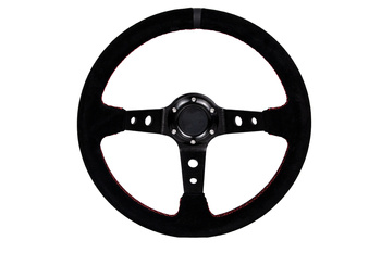 Steering wheel Pro 350mm offset:80mm Suede Black