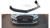 Splitter Ford Fiesta VI ST Front v.4 + flaps Gloss Black