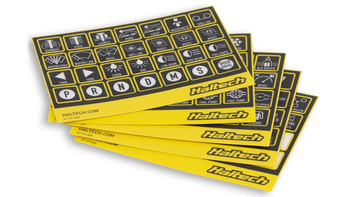 CAN keypad label kit