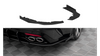 Splitter Kia Stinger I GT GT-Line Rear Side Street Pro Black-Red + Gloss Flaps