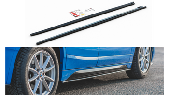 Diffuser BMW X2 F39 M-Pack Side Skirts Gloss Black