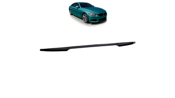 Spoiler BMW 4 F36 Lip Gloss Black