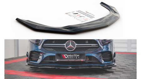 Splitter Mercedes-Benz A35 AMG Aero W177 Front v.1 Gloss Black