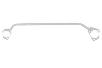 Front upper strut bar Honda Civic VII EM2 White