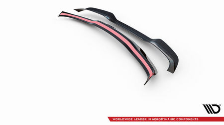 Spoiler Cap Porsche Cayenne II Gloss Black