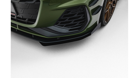 Splitter Audi S3 A3 S-line 8Y Facelift Front Street Pro Black + Gloss Flaps