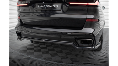 Splitter BMW X7 G07 Facelift M-Pack Tył Środkowy z Dyfuzorem