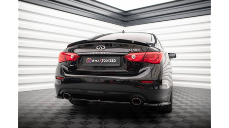 Spoiler Cap Infiniti Q50 S I Gloss Black