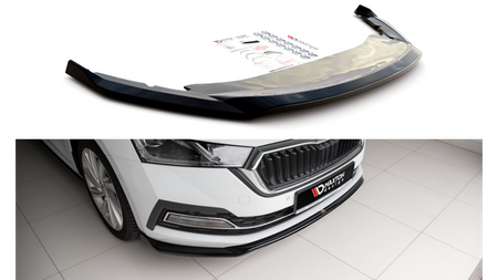 Splitter Skoda Octavia IV Front v.2 Gloss Black