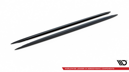 Diffuser Audi A4 B6 Side Skirts v.1 Gloss Black