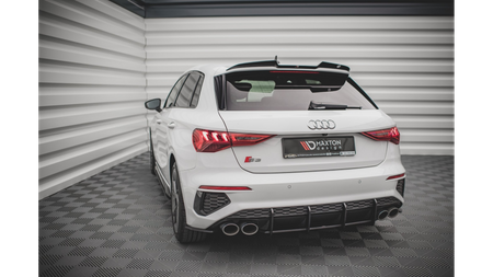 Dyfuzor Audi S3 8Y Tył Street Pro Black-Red