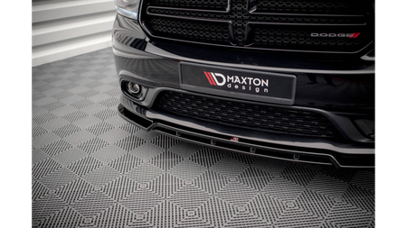 Splitter Dodge Durango III RT przód Gloss Black