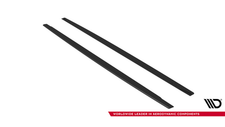 Side Skirts Audi RS5 F5 Street Pro Black-Red