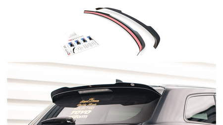 Spoiler Cap Toyota Avensis III Facelift Wagon Gloss Black