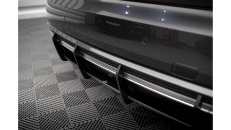 Diffuser Audi S8 D5 Rear Street Pro Black